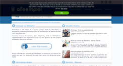 Desktop Screenshot of alloemploi.fr